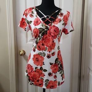 Top Fashion New York Floral Blouse